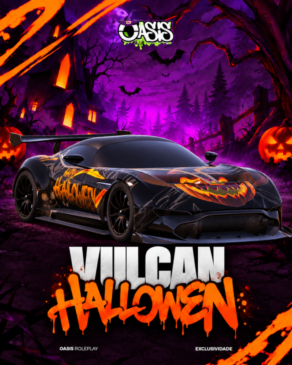 Aston Martin Vulcan Halloween
