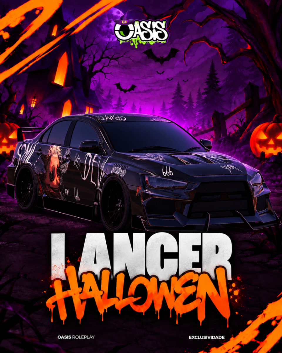 Lancer Evo X Halloween