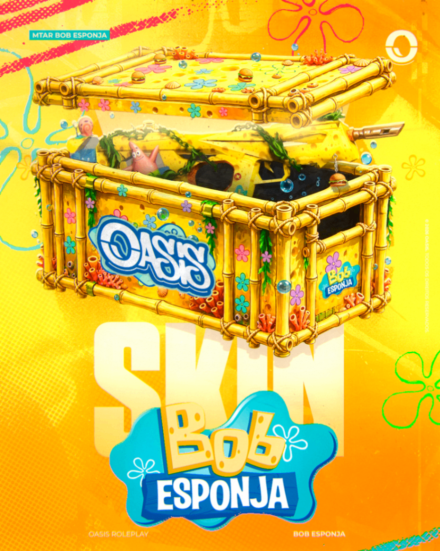 Skin SMG Bob Esponja