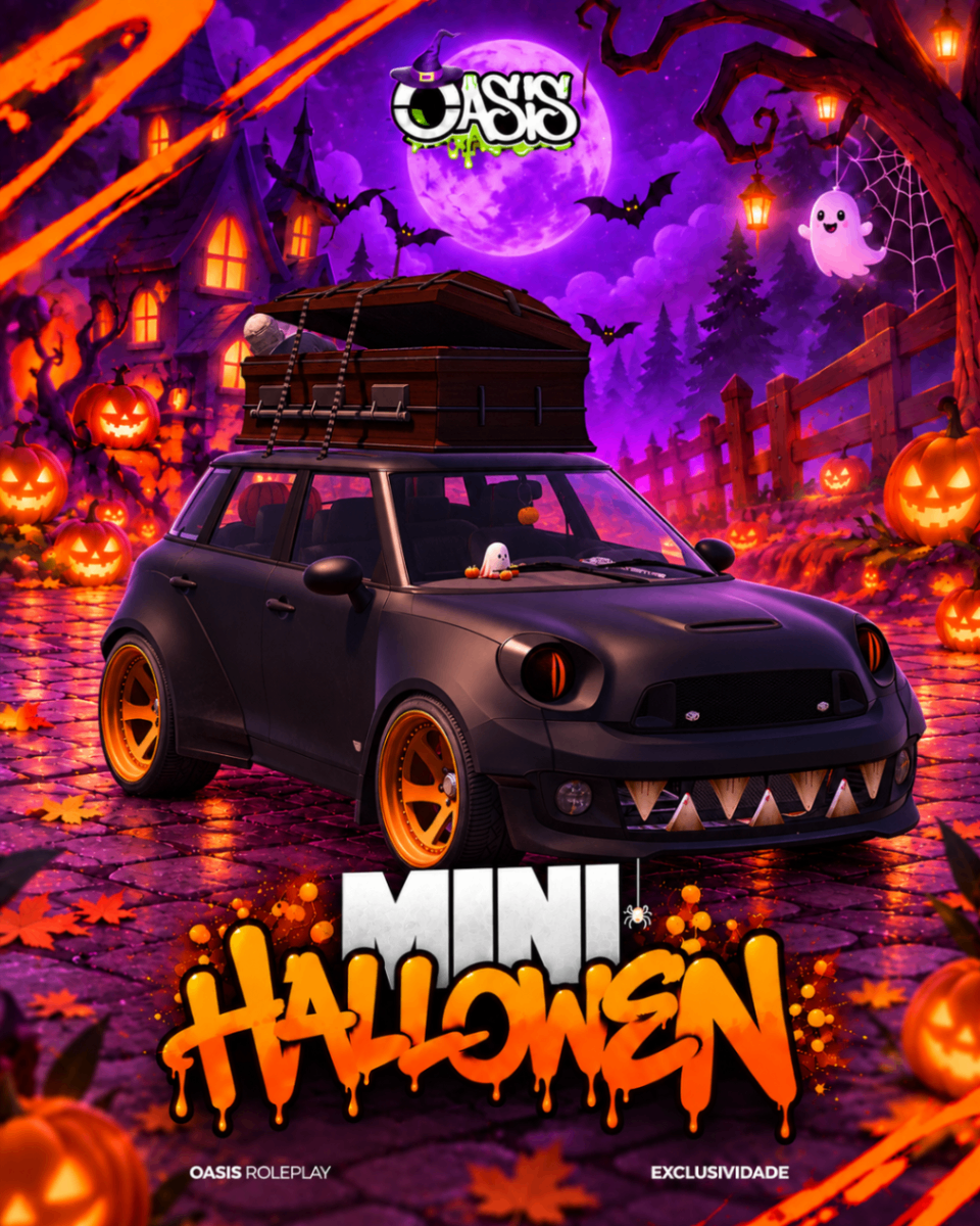 Mini Cooper Halloween Baby