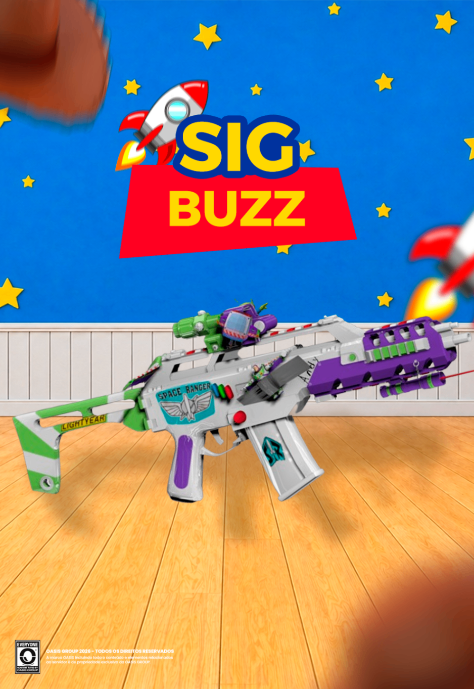 Skin Lendária Buzz (Toy Story)
