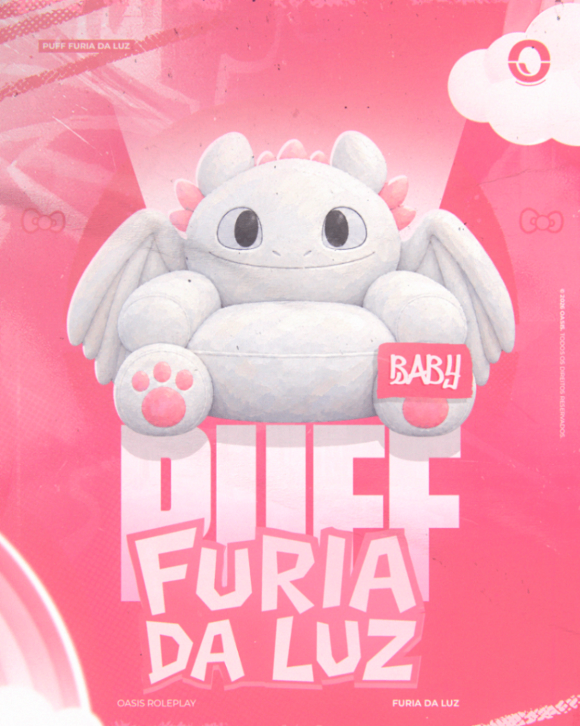 Puff Baby Furia da Luz