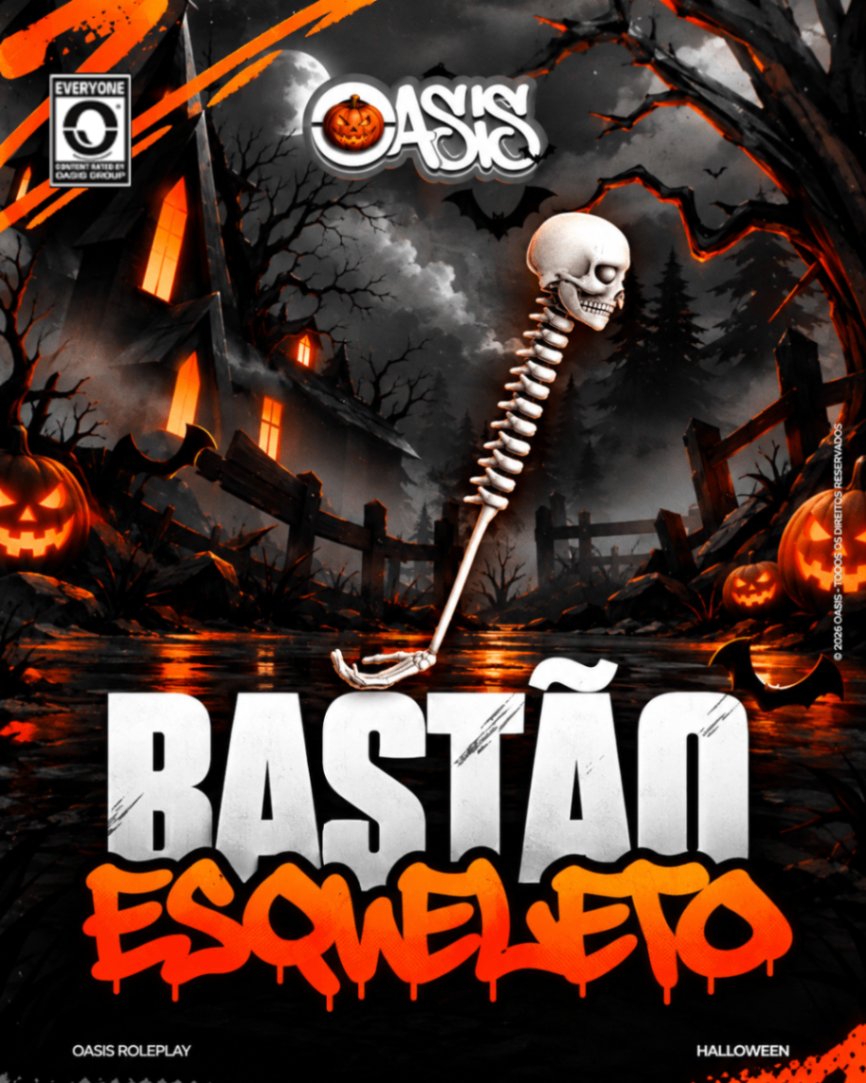 Skin Faca Esqueleto