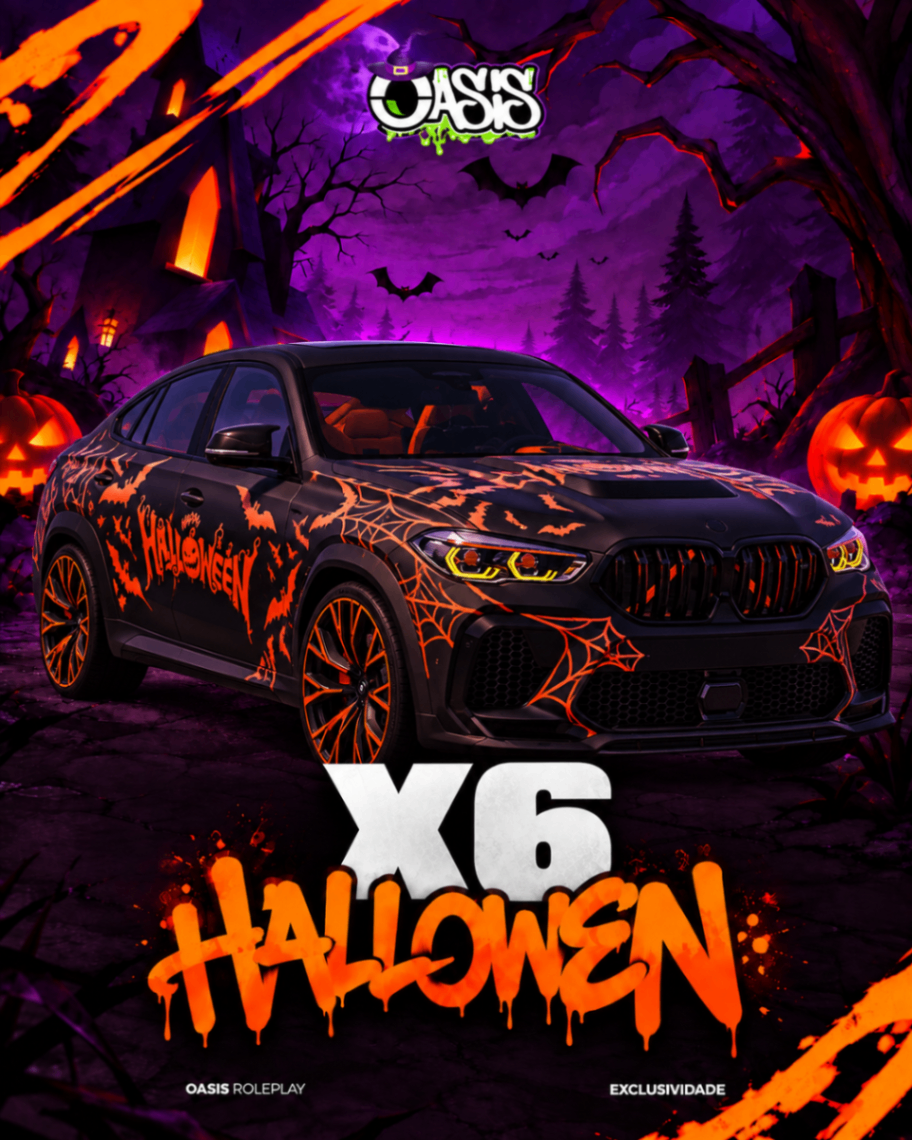 BMW X6 Halloween