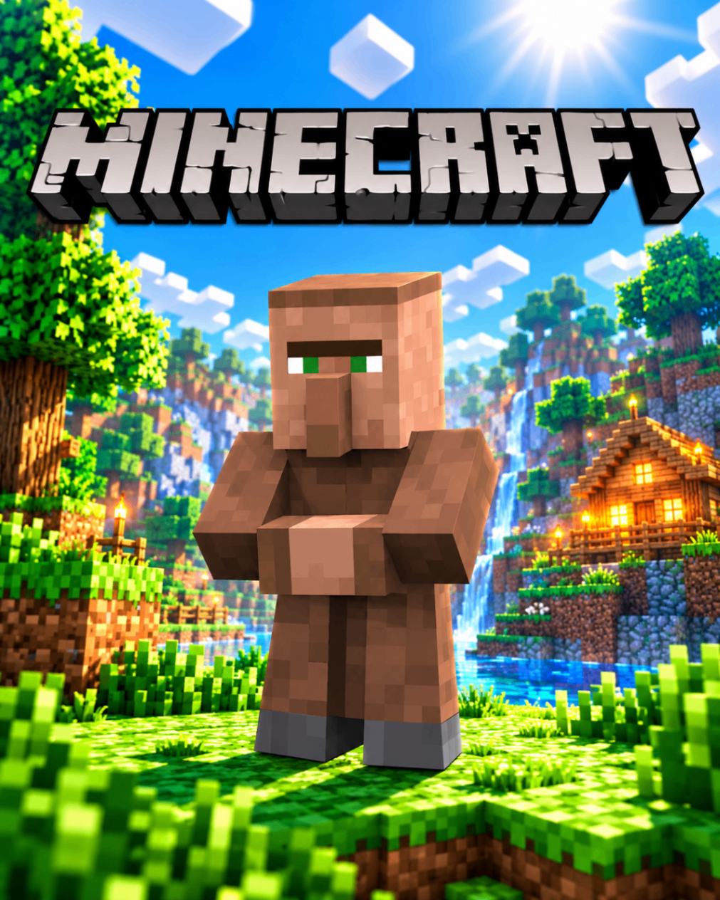 Pet Minecraft Aldeão