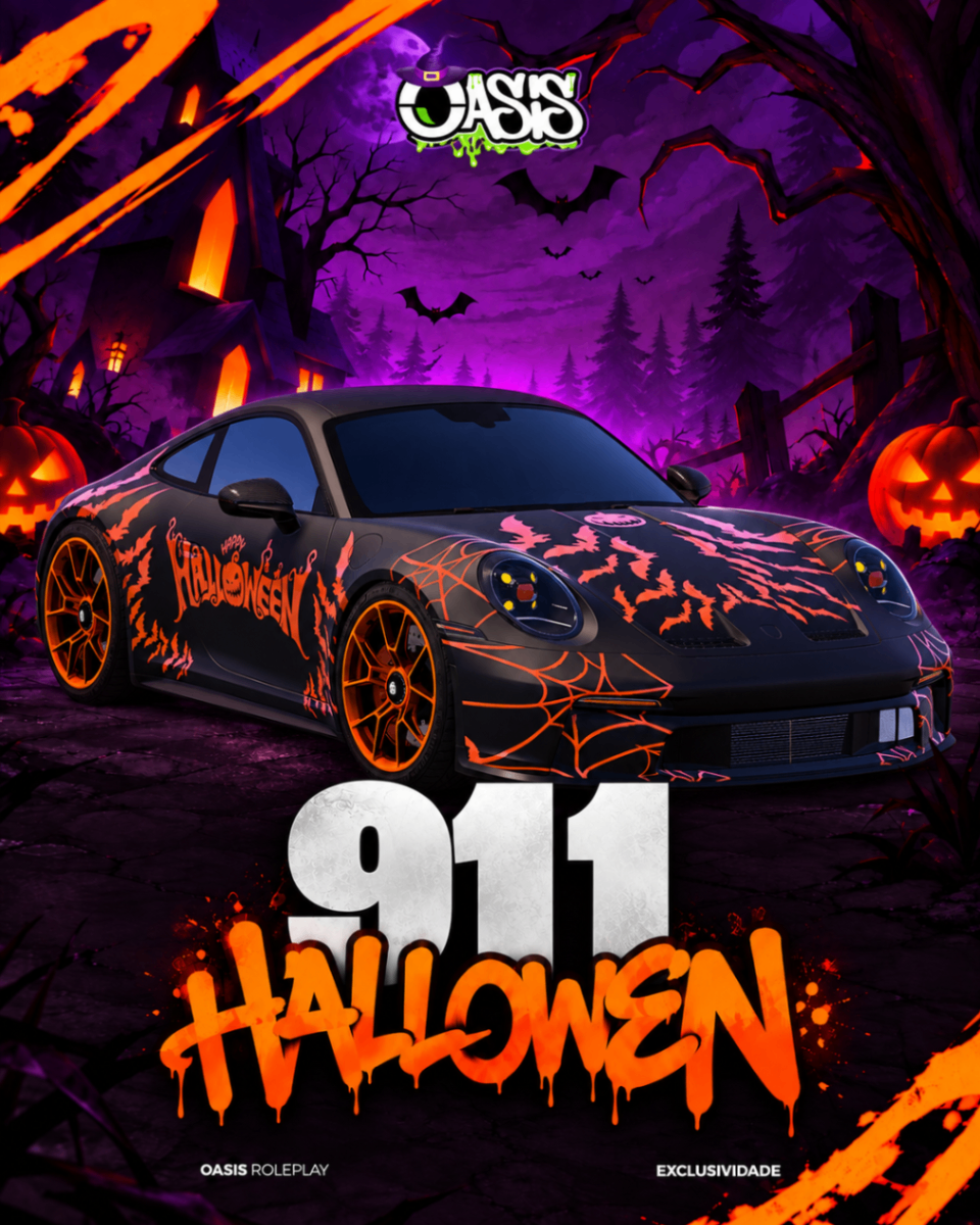 Porsche 911 Halloween