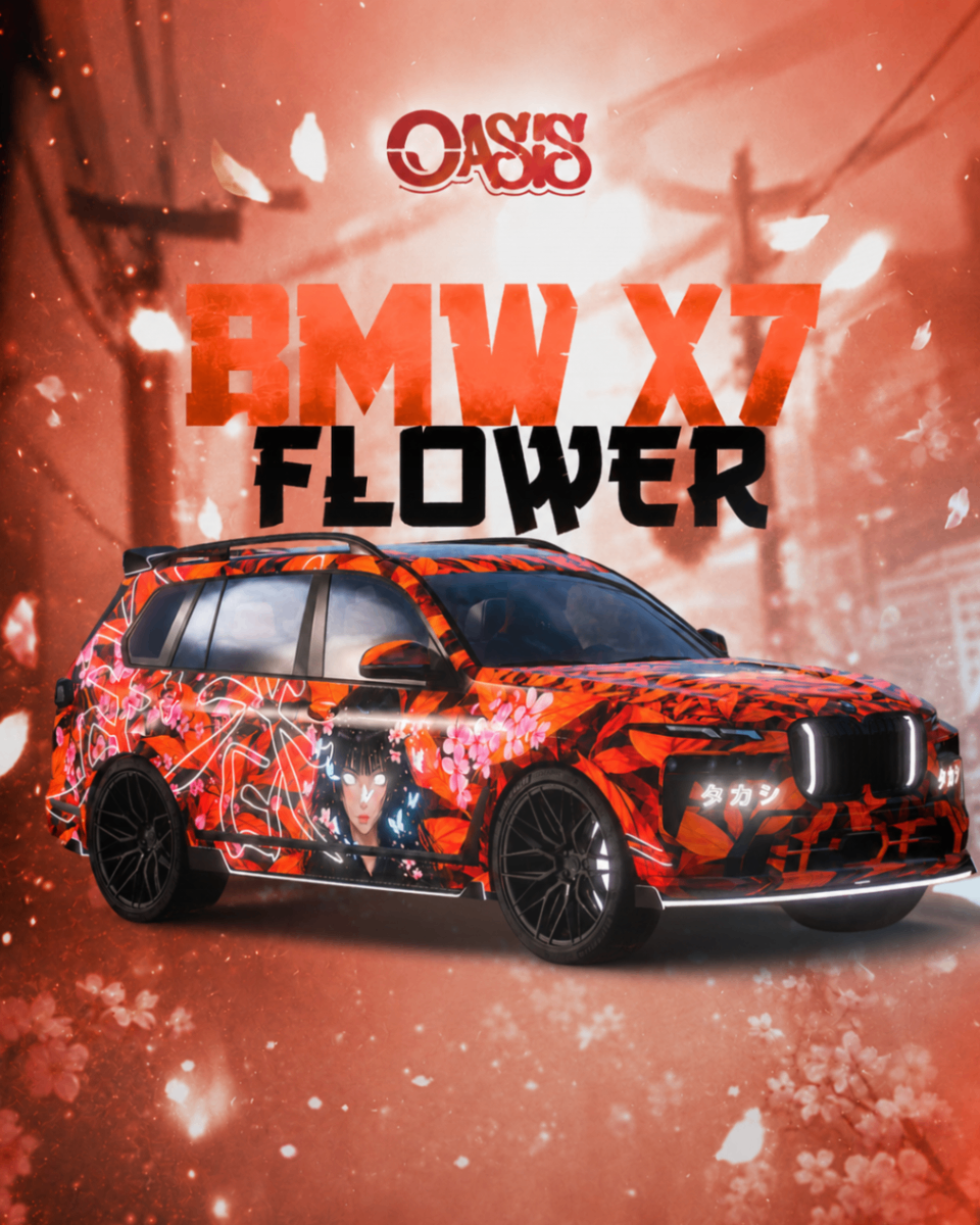 BMW X7 Flame Flower (32 Tiros)