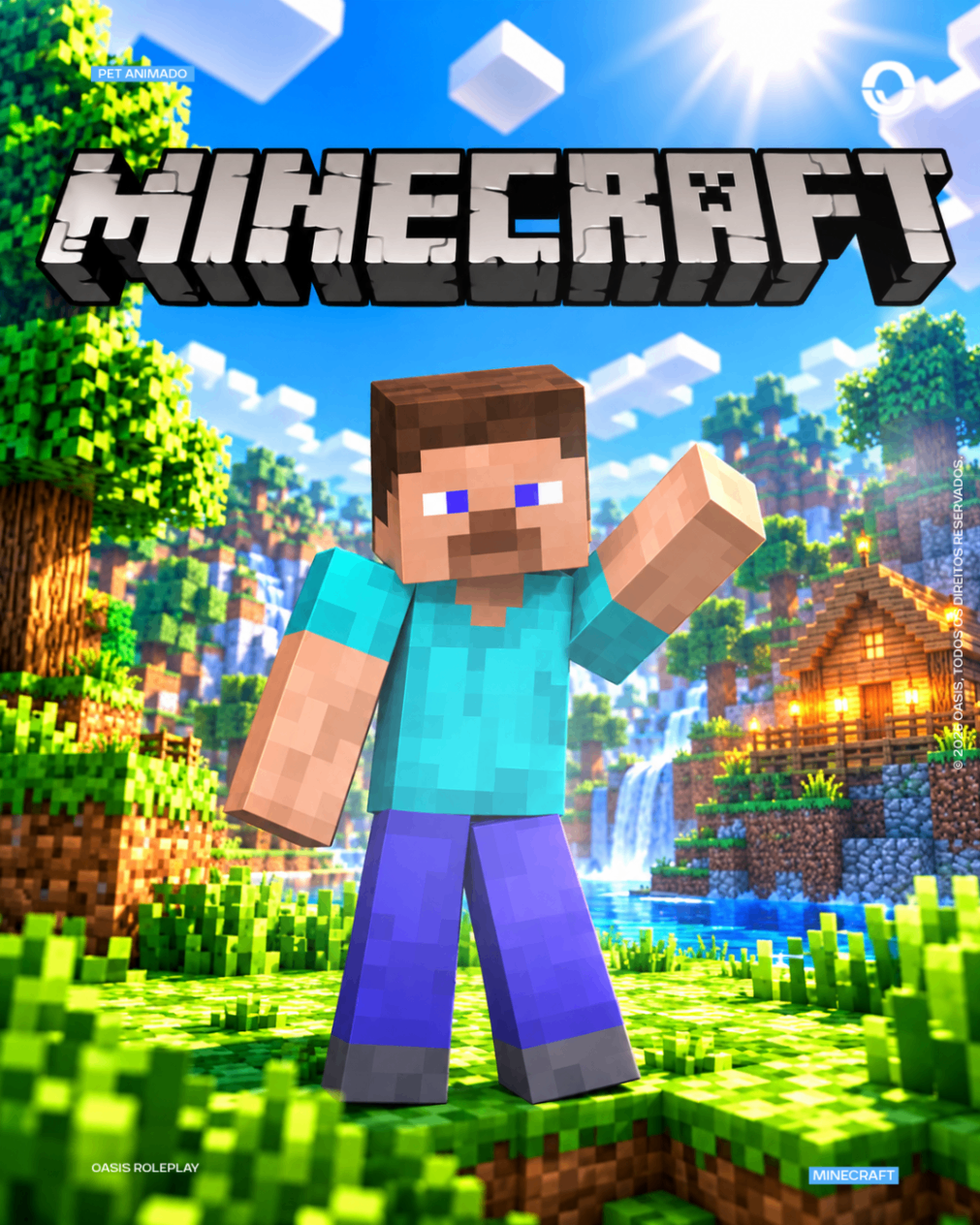 Pet Minecraft Steve