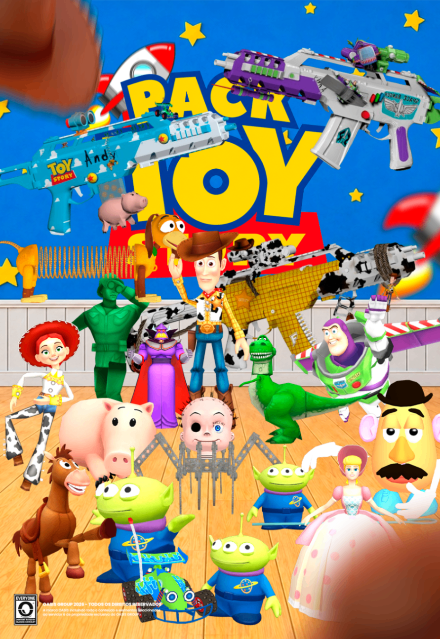 Pack Toy Story + 1 Skin Temática