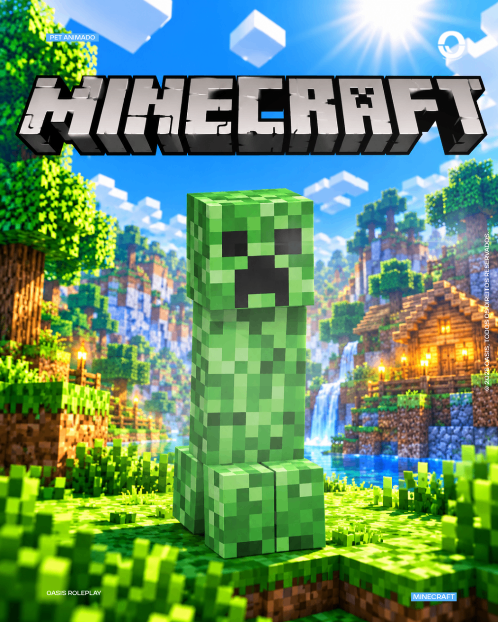 Pet Minecraft Creeper