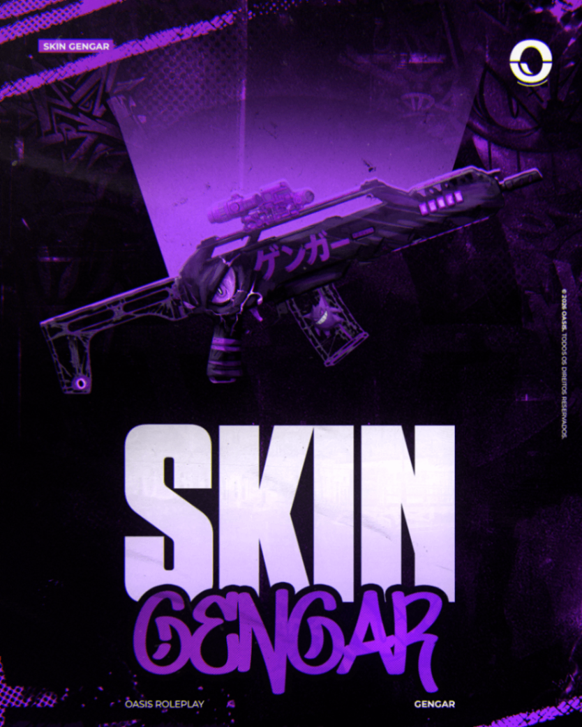 Skin Fuzil Gengar