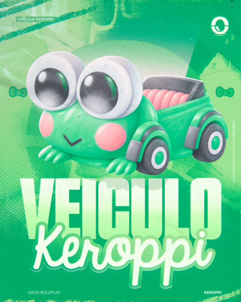 Carrinho Keroppi Baby