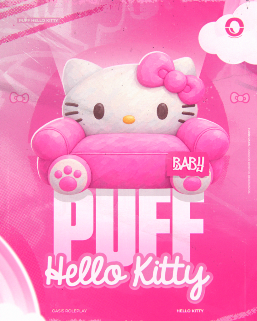 Puff Baby Hello Kitty