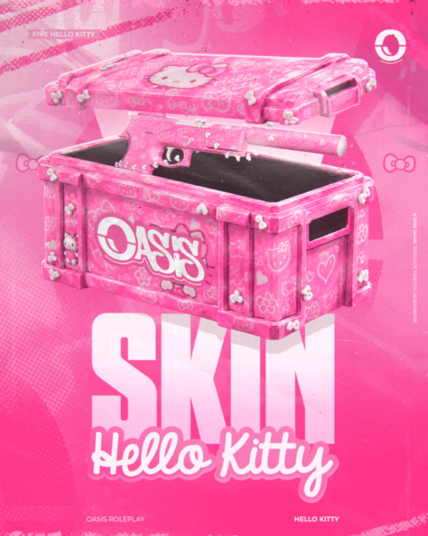 Skin Lendária Hello Kitty