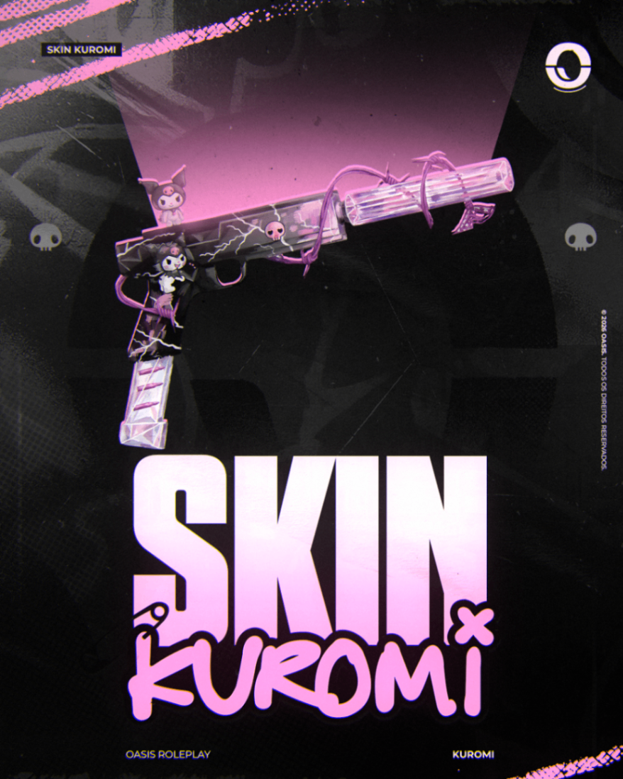 Skin Glock Rajada Kuromi